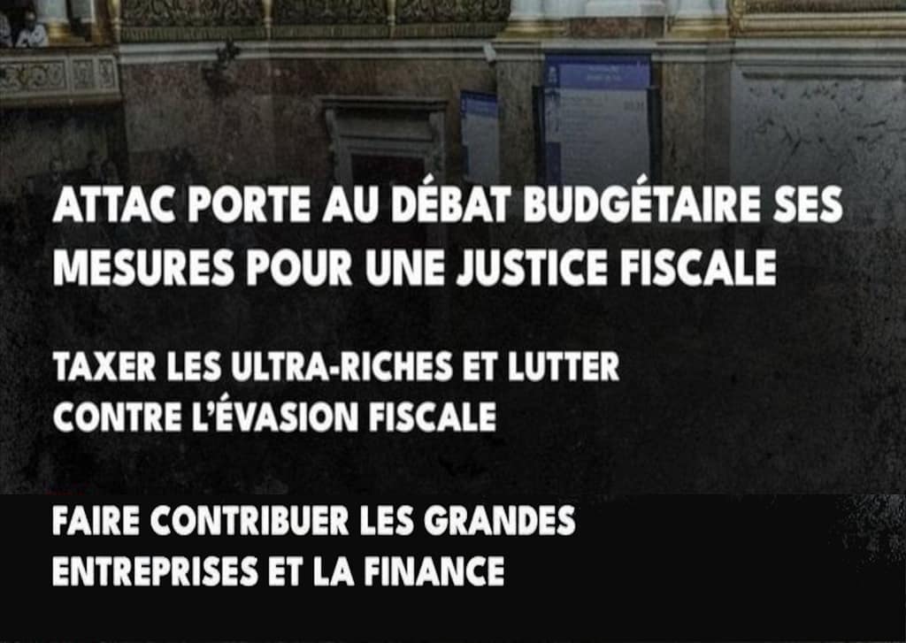 Budget : mesures pour une justice fiscale